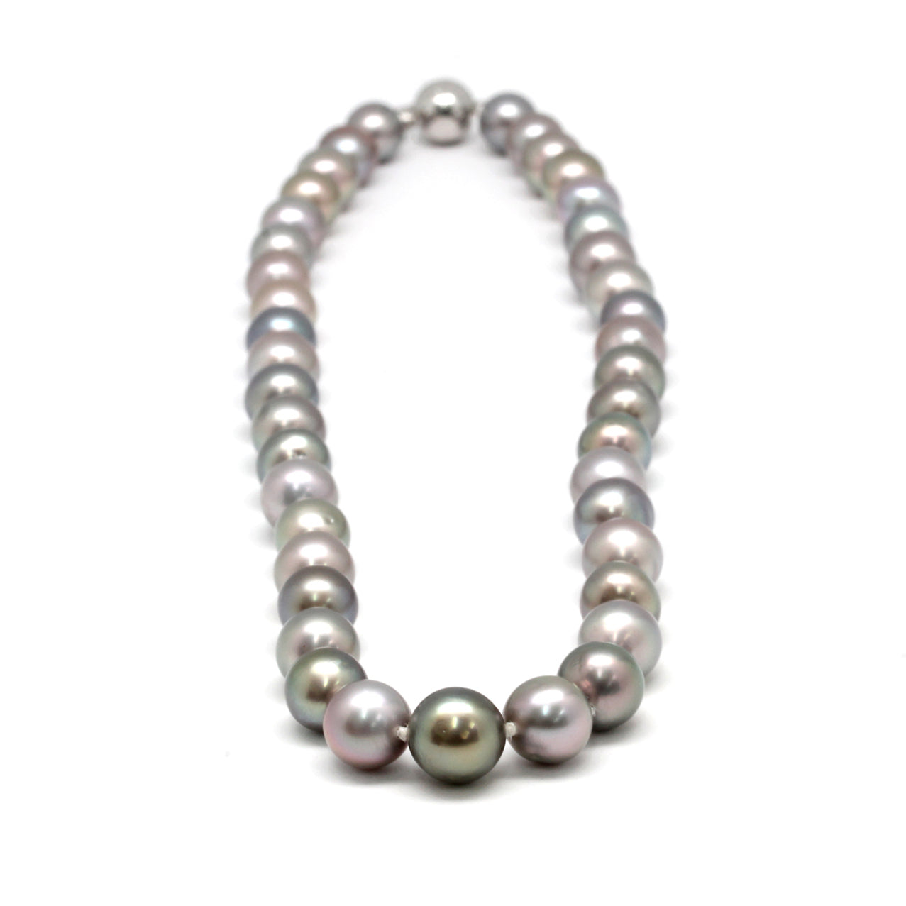 Gorgeous Iridescent Sea of Cortez Pearl Necklace