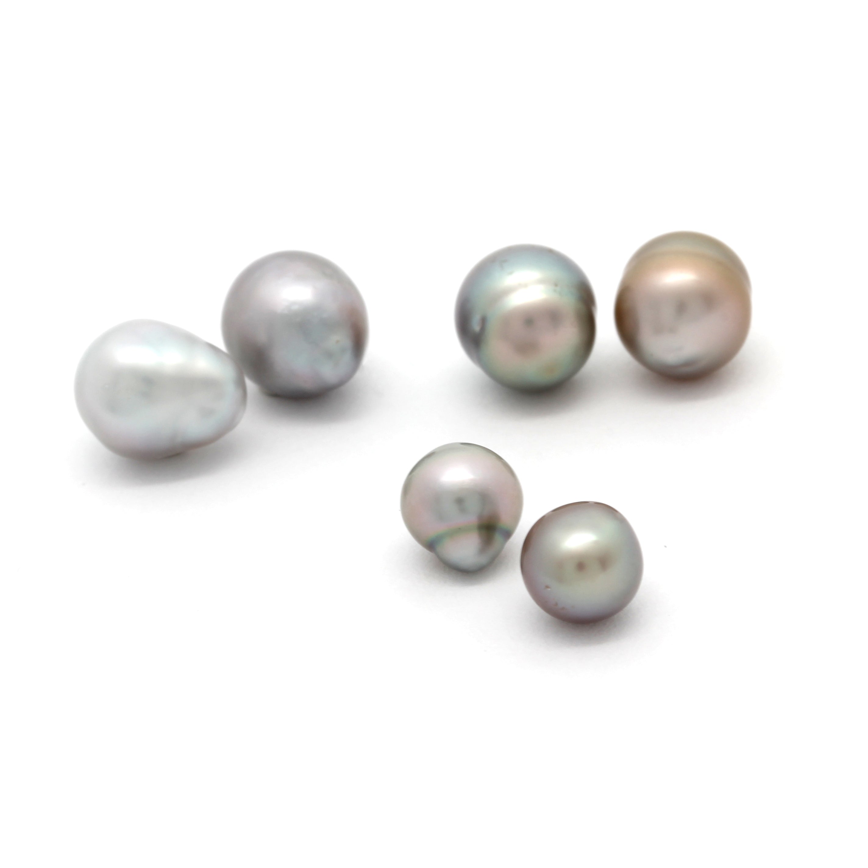 Lot of 6 Baroque Cortez Pearls from 2020 HARVEST