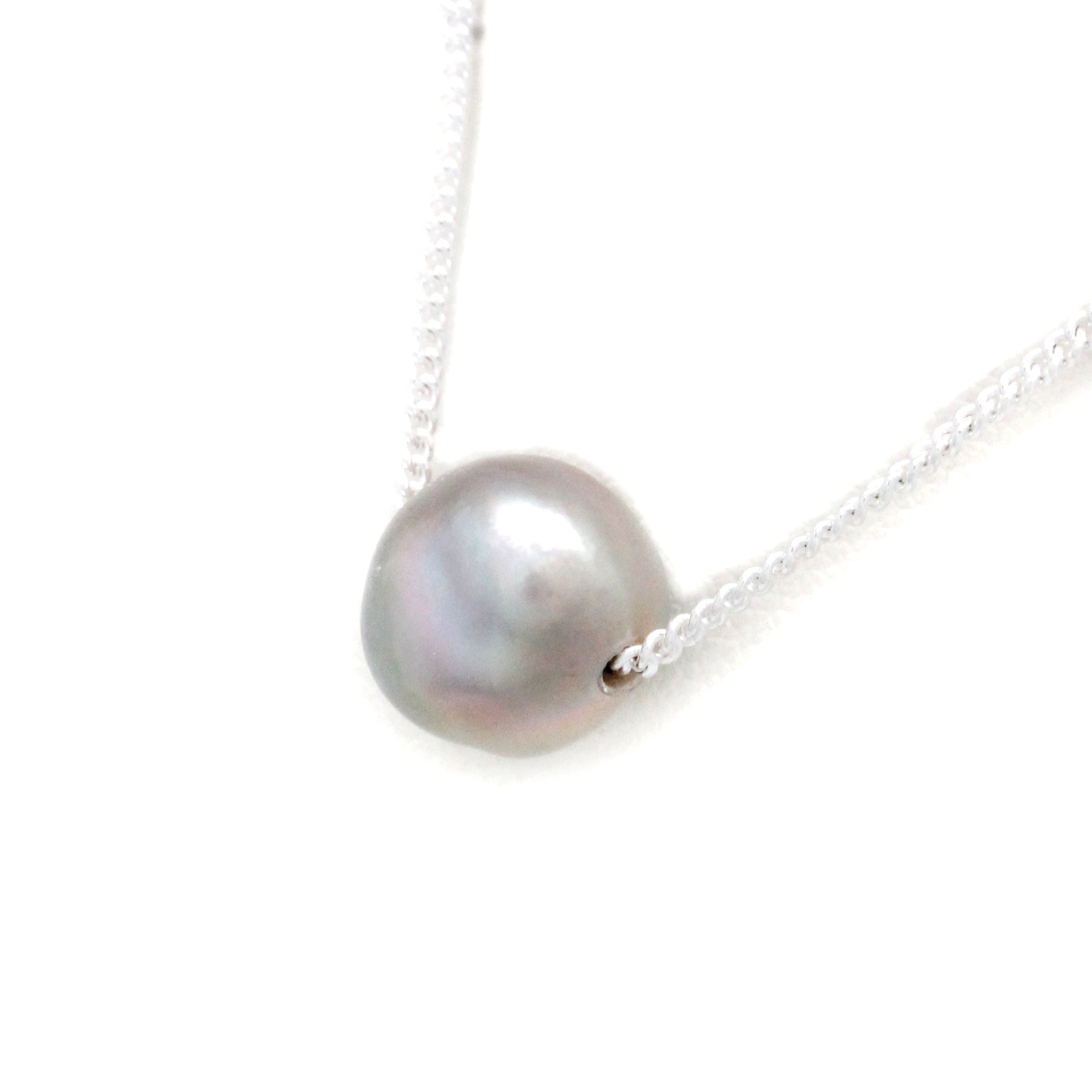 Cortez Pearl on Silver Chain