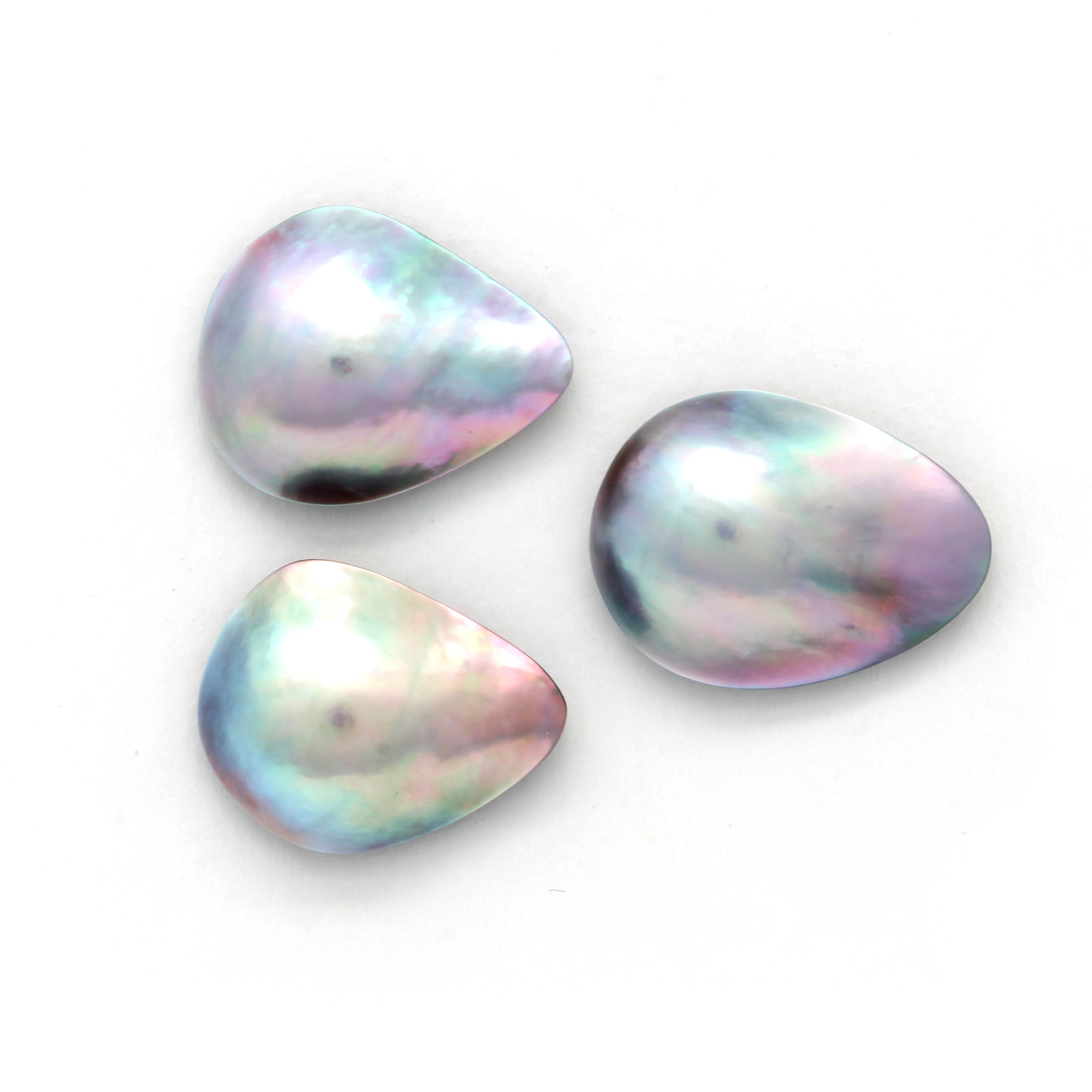 3 Cortez Mabe Pearls "A" Grade