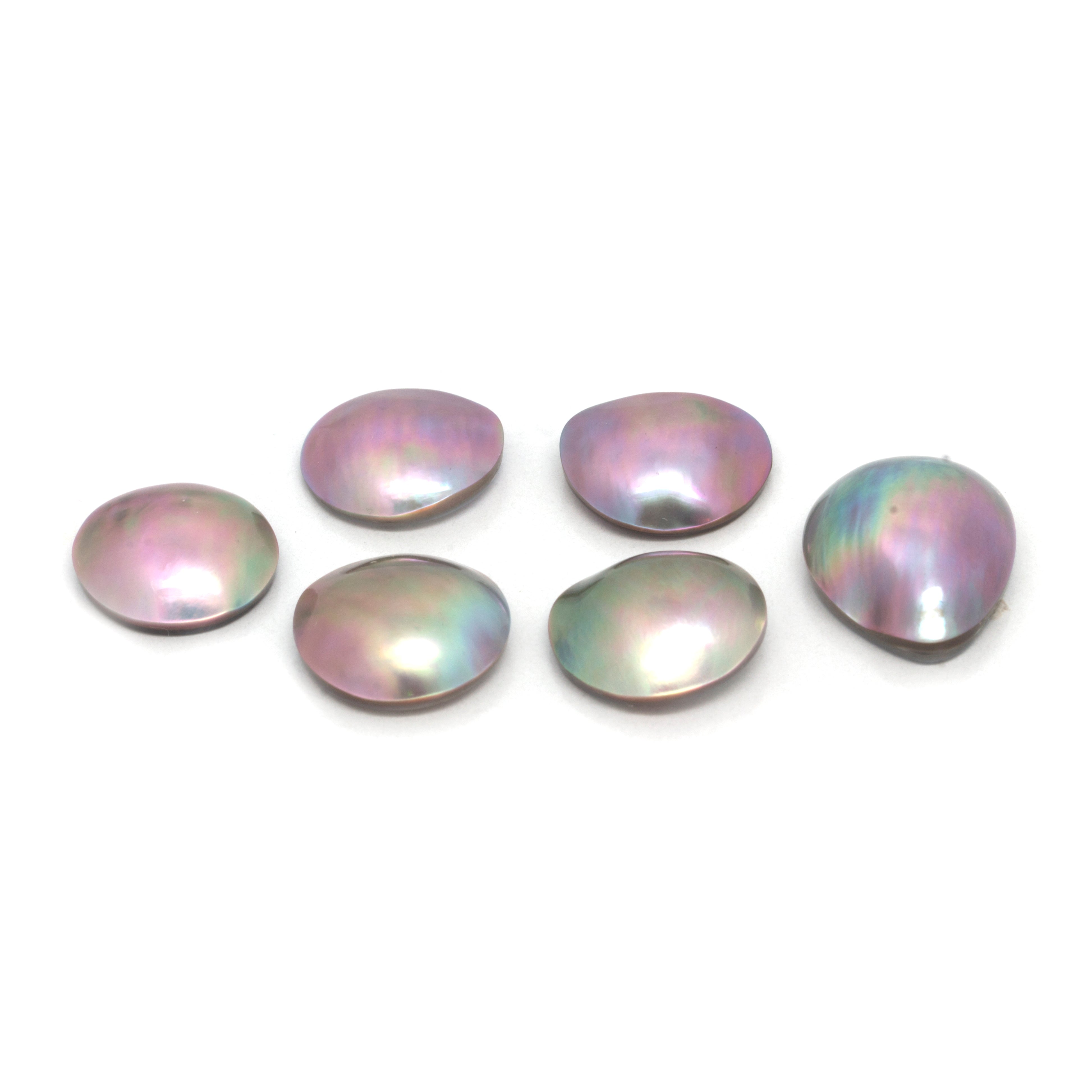SET of 6 Cortez Mabe Pearls A and AA grade