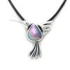 "Hummingbird" Silver Pendant with Cortez Mabe Pearl