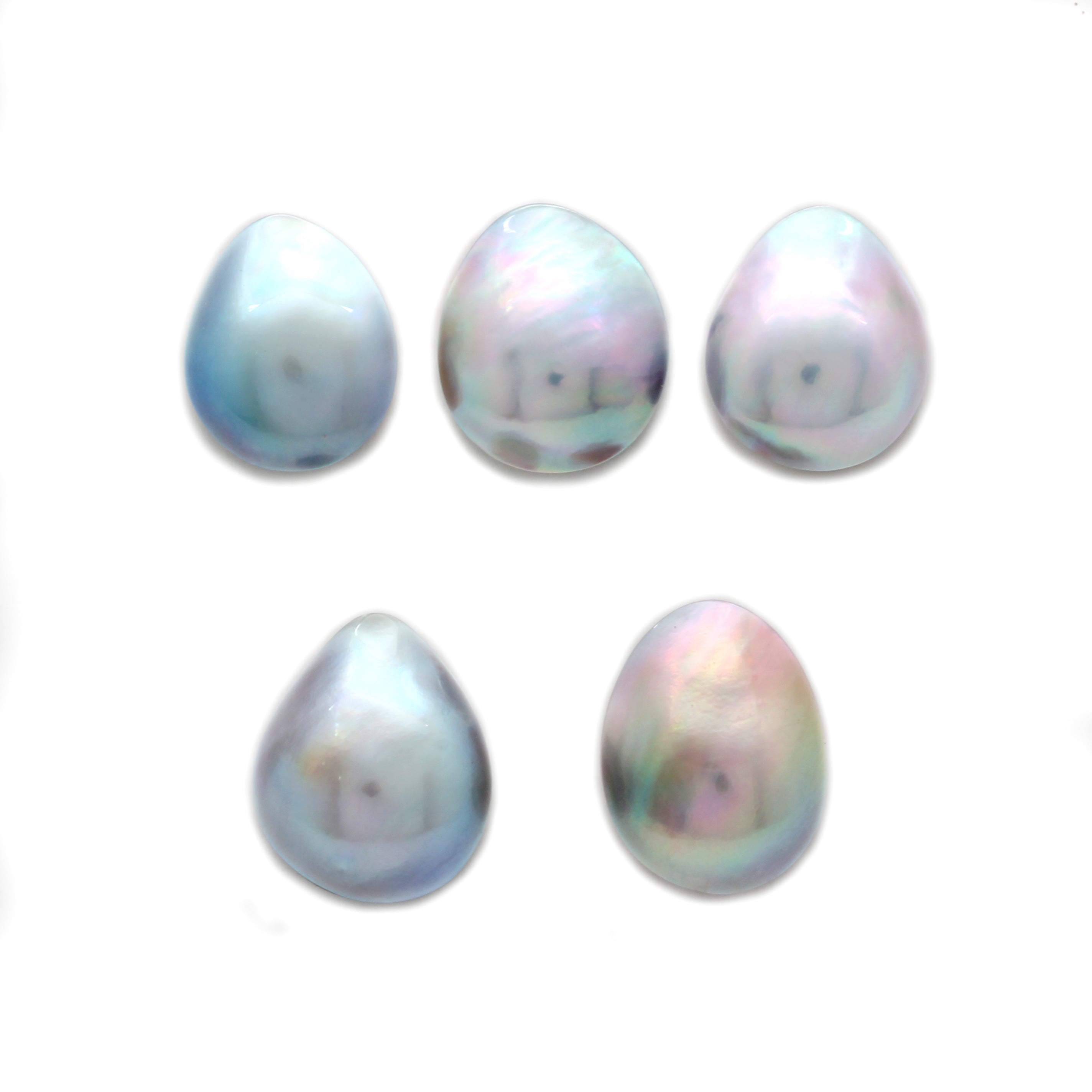 5 Cortez Mabe Pearls "A" Grade
