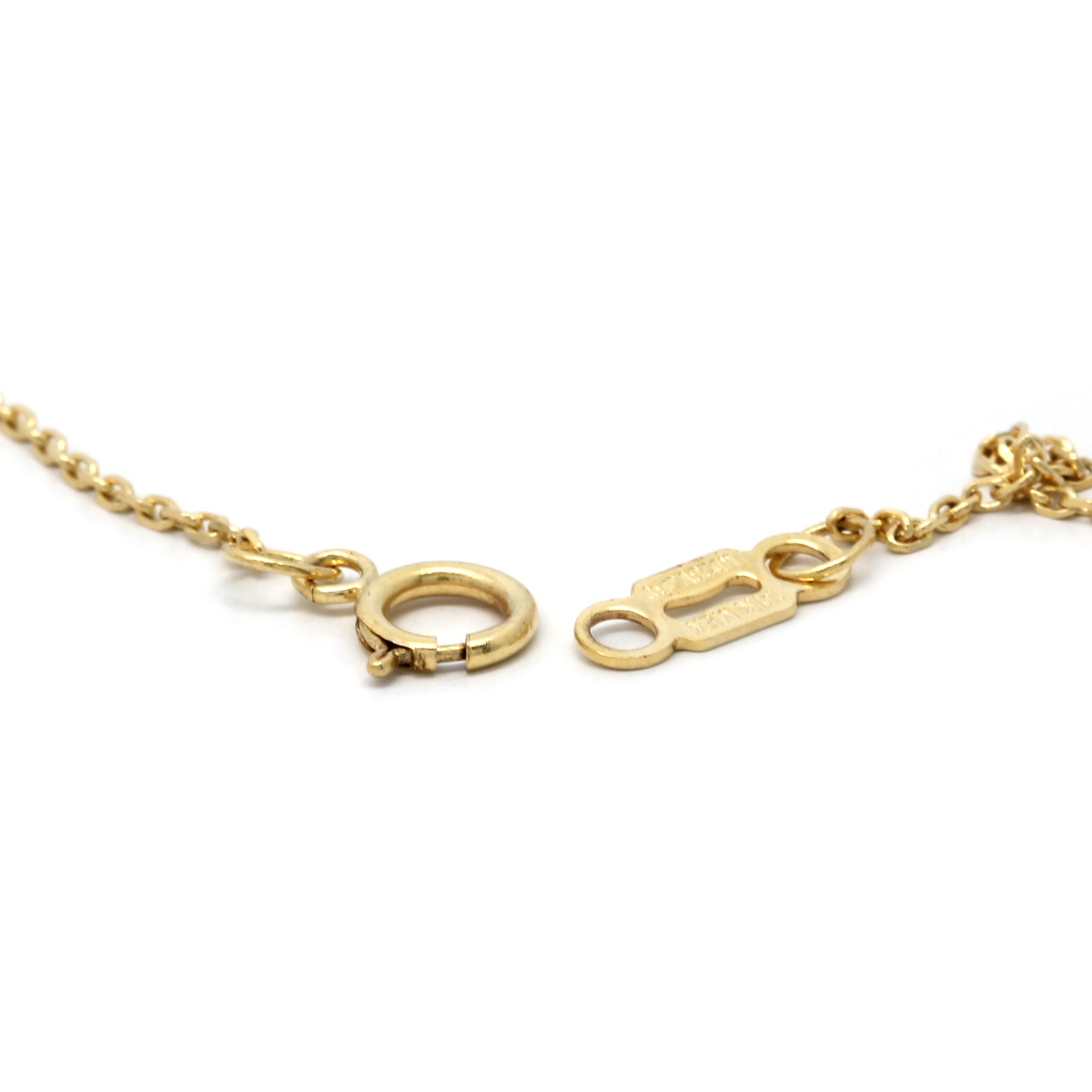 "Aquarius (Jan 20th - Feb 18th)" 14K Yellow Gold Pendant and Chain with Cortez Keshi Pearls