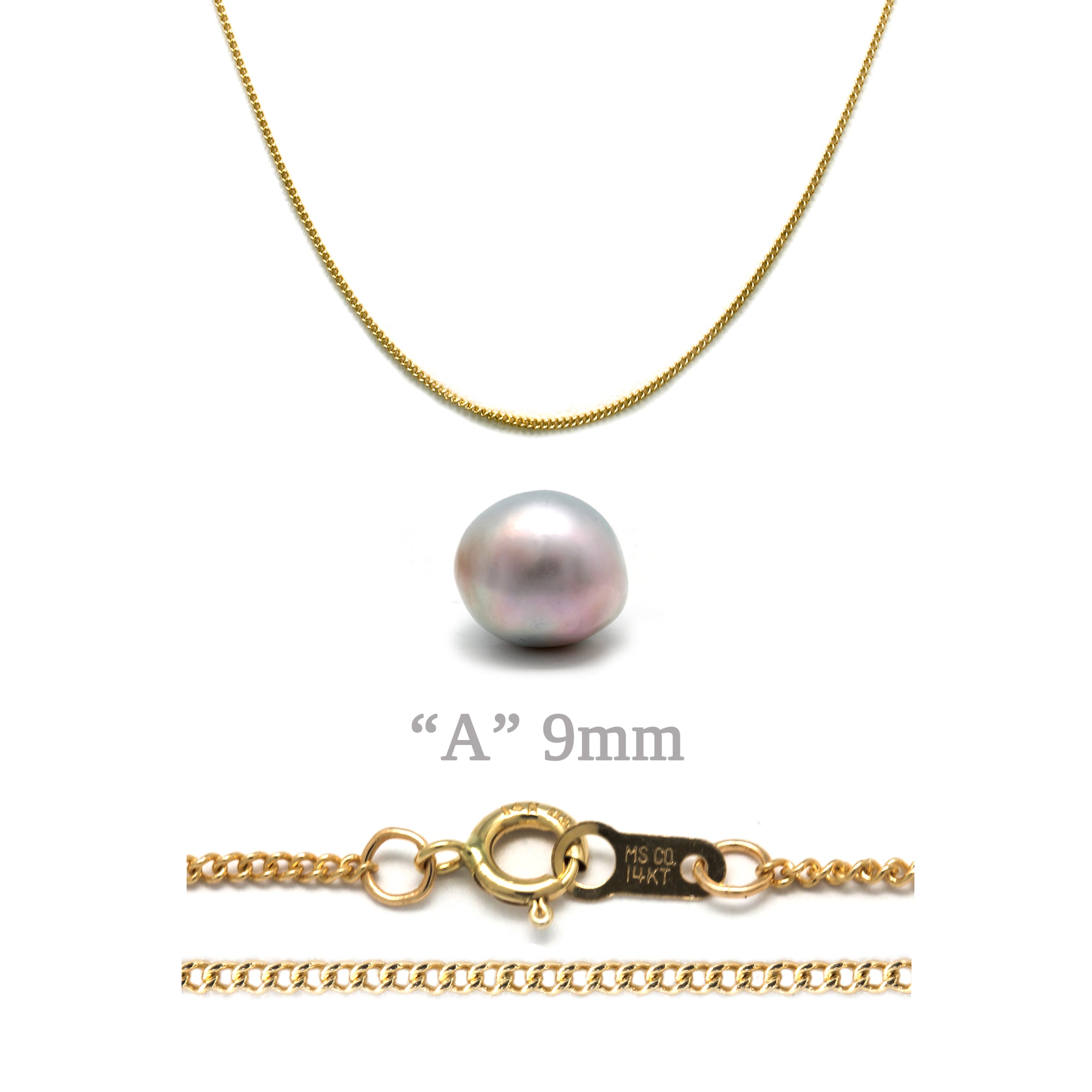 Make-Your-Own Gold Chain with Cortez Pearl – Sea of Cortez Pearls eStore
